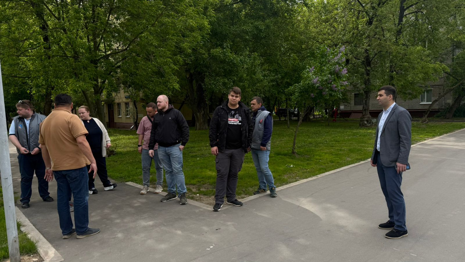 Субботний обход главы управы 17.05.2025
