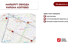Обход территории района