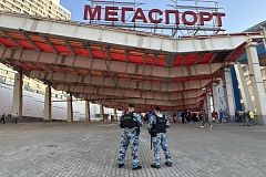 Столичные росгвардейцы обеспечили правопорядок на хоккейных матчах