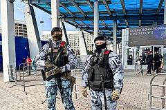 Безопасность спортивных матчей в Москве обеспечена при содействии Росгвардии