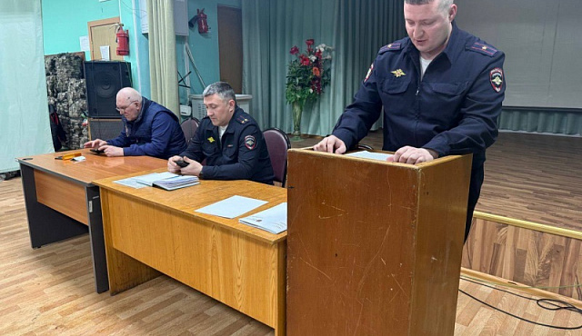 В Савеловском районе столицы участковые уполномоченные полиции отчитались о результатах служебной